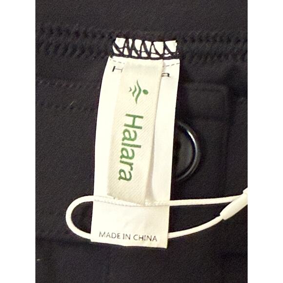 NWT Halara Wide Leg Black Pants, Size L - Picture 5 of 6